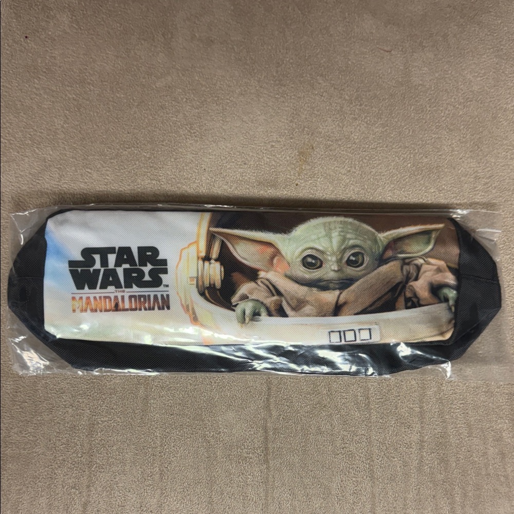 Star Wars Mandalorian with Baby Yoda Pencil Bag